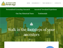 Tablet Screenshot of myirelandheritage.com